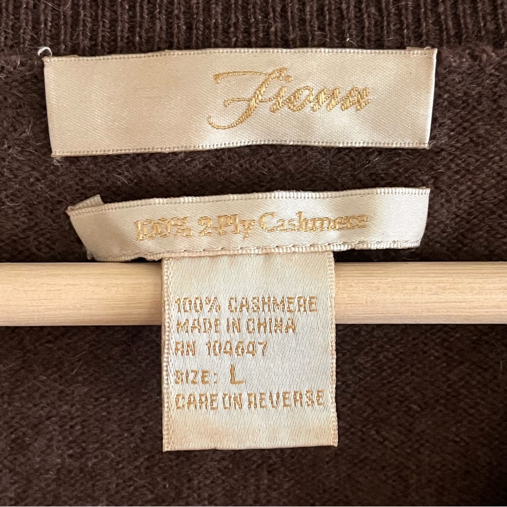 Fiona 100% 2ply Cashmere Sweater - Picture 3 of 5